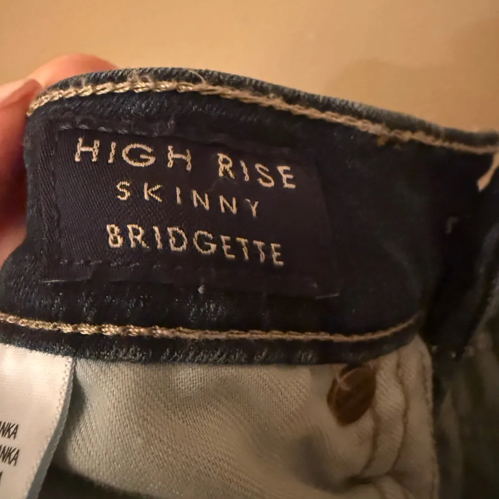 Lucky Brand High Rise Dark Indigo Jeans - Image 5