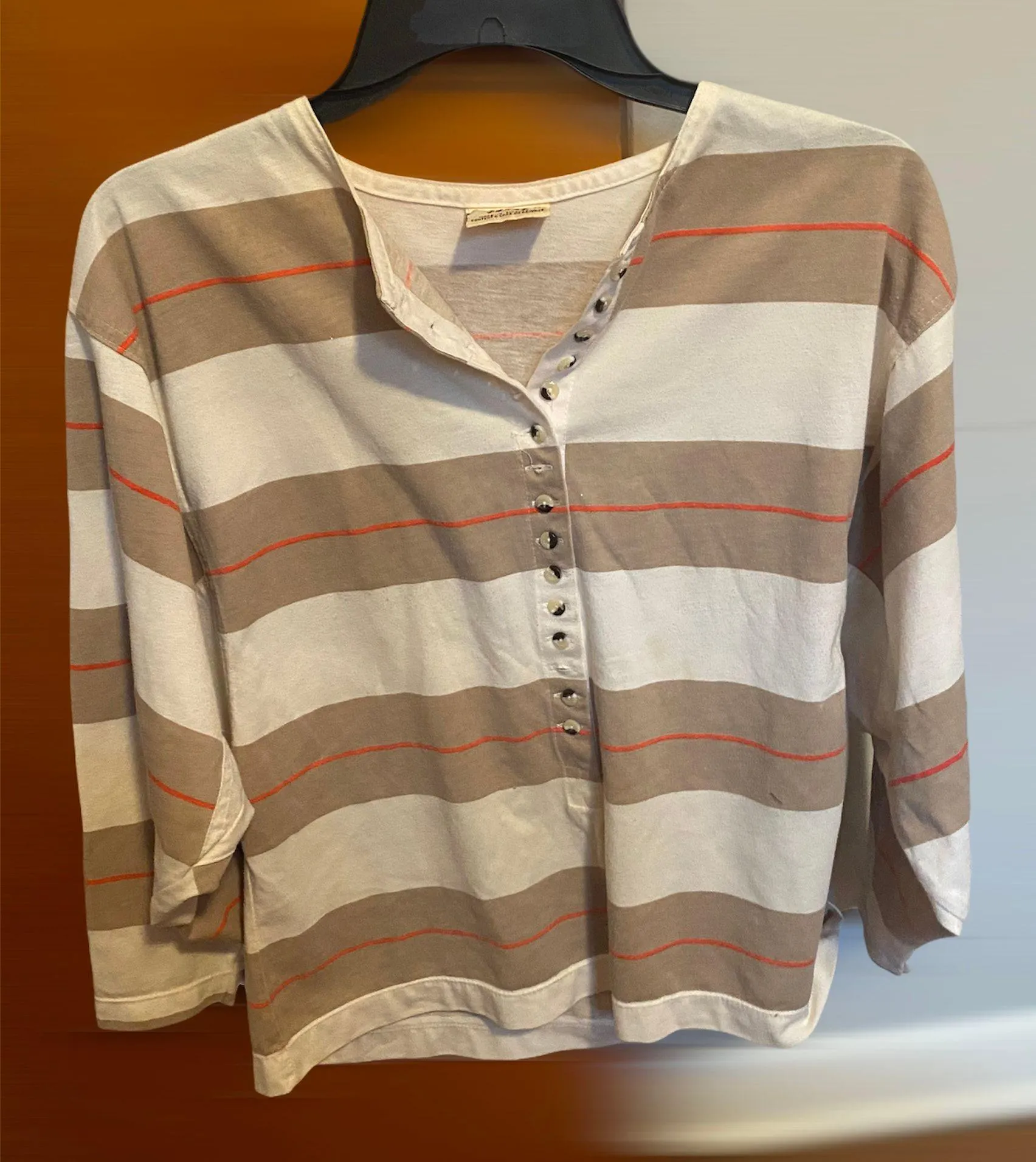 Striped Shirt (Sears) Multi - Image 2