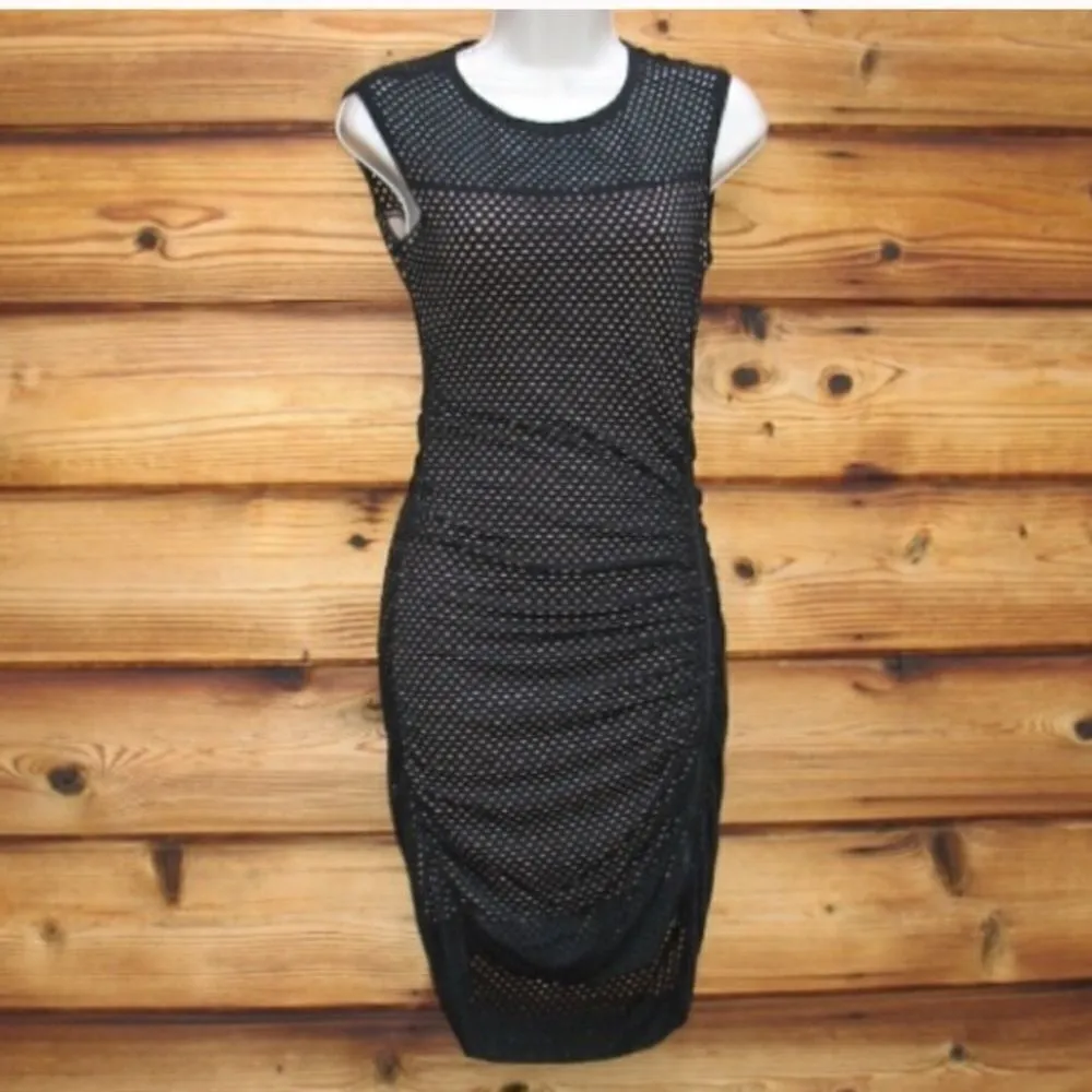 Black Body Con Dress - Image 3