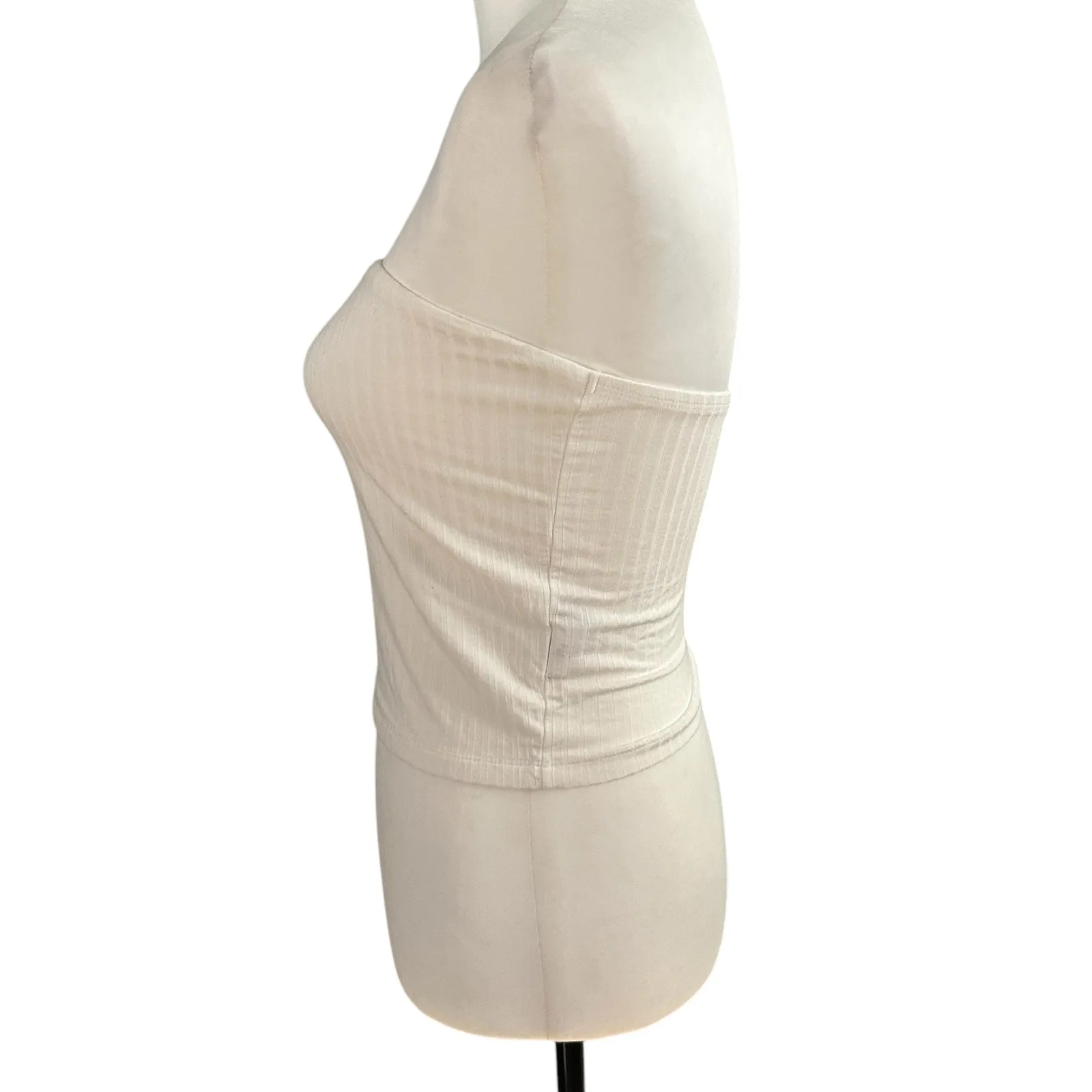 American Eagle Soft and Sexy Tube Top White - Image 2