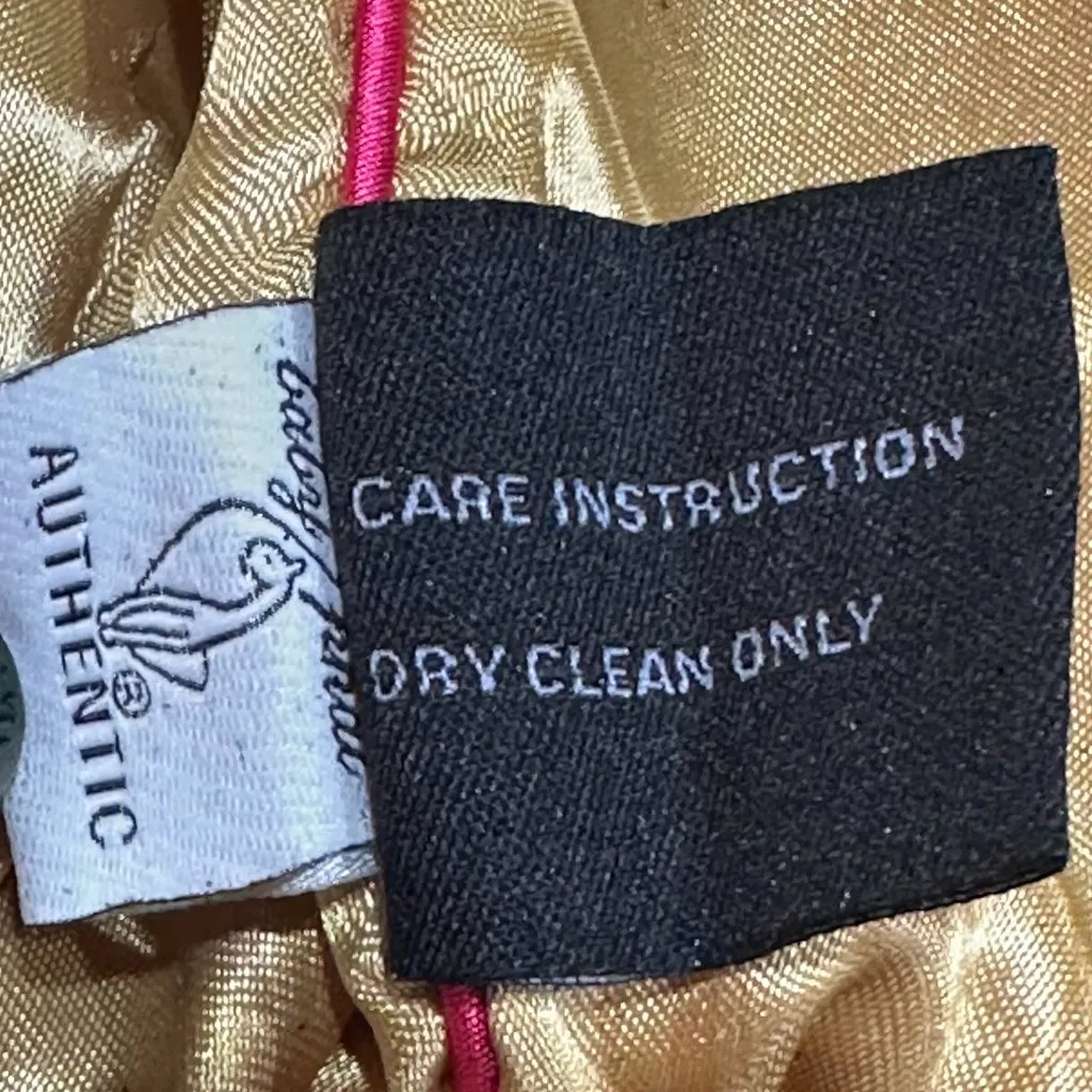 Baby Phat Vintage Y2K Faux Fur Brown Bomber Jacket Hood Coat Lined Pockets 2XL - Image 8