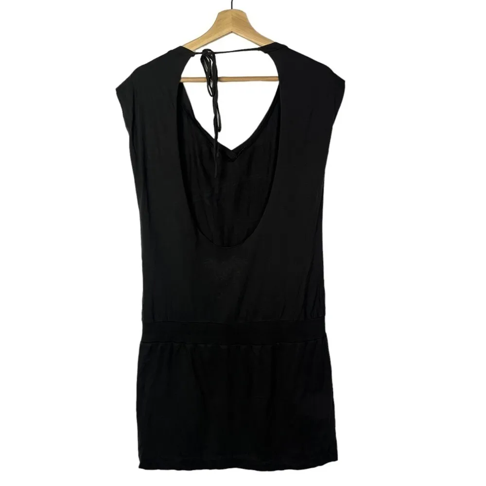 Drifter Gray Aviator Sunglasses Tank Mini Dress L Size L - Image 2