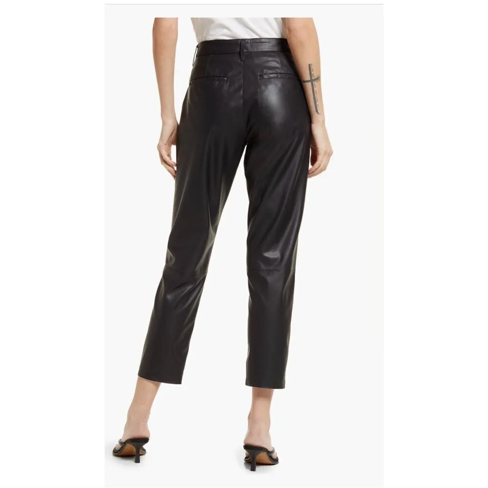 AG Caden Crop Faux Leather Pants-NWT - Image 2