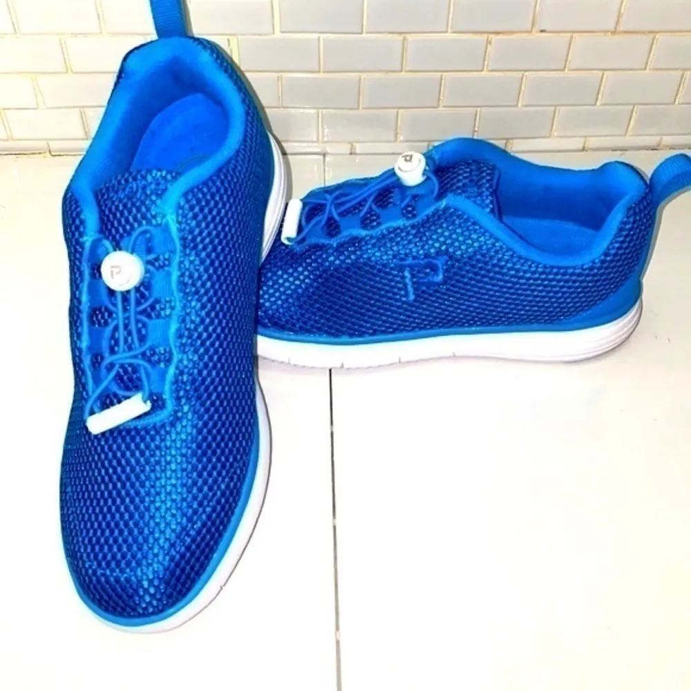 Propet blue Travel Fit Prestige Trainers/Sneakers. Size 6.5 AA . NWT/in box. - Image 8