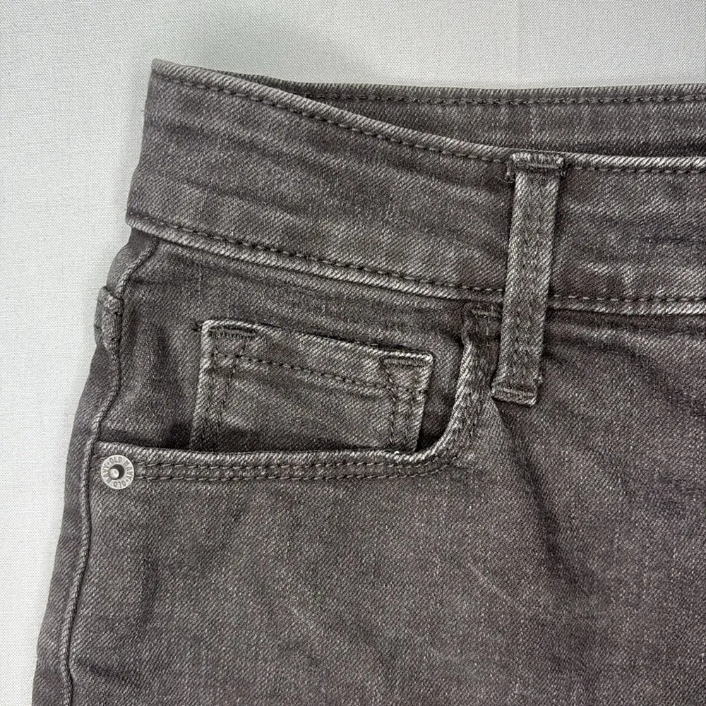 Old Navy Button Fly High Rise Secret Slim Pockets Denim Shorts - Image 2