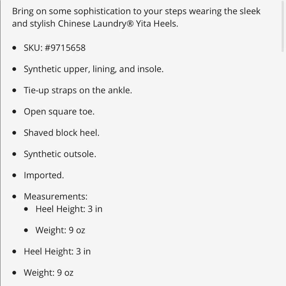 Chinese Laundry Yita Heels Tie Strap Sandals in Smooth Orange - NWOT - Image 10