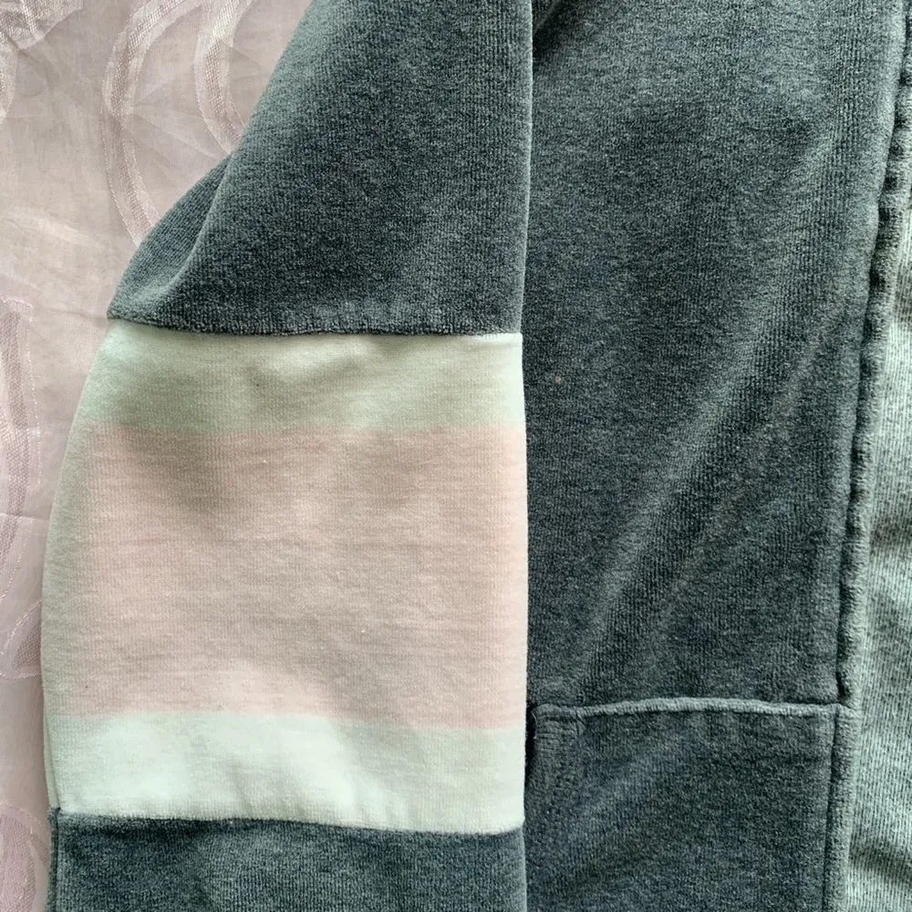 Y2K full zip grey sweater - Image 5