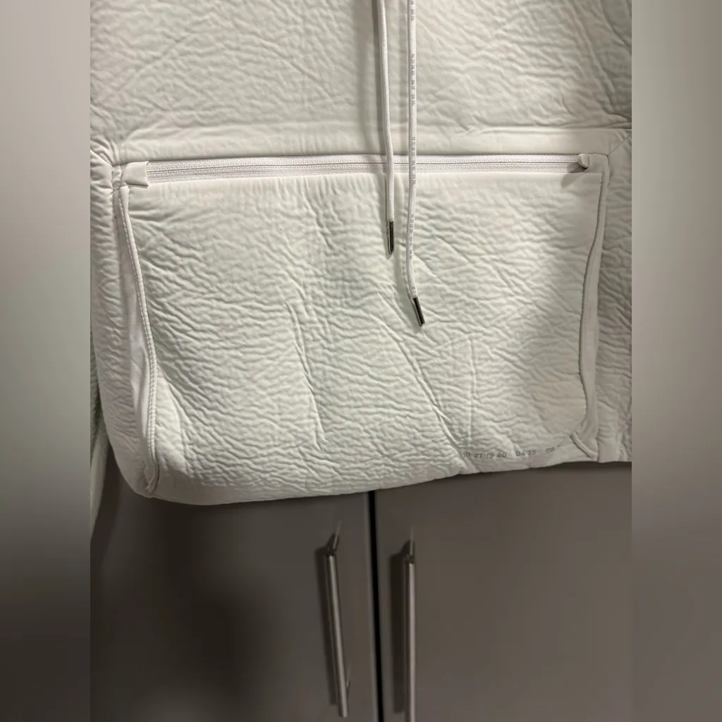 NIKE Sportswear Tech Pack Women's Hoodie Cropped Sweatshirt Phantom 930761-030! - Image 7