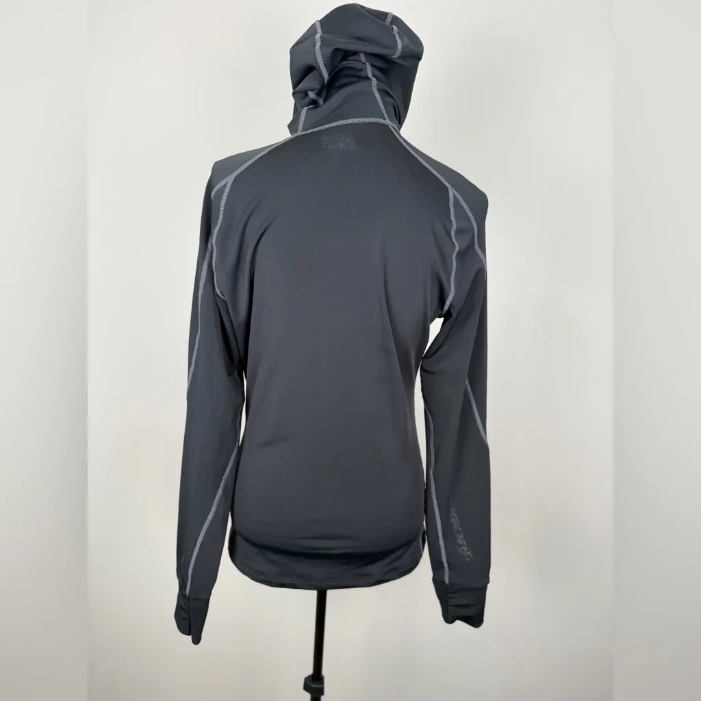 SUGOI Black Athletic Hoodie with Gray Accents Size M - Image 6