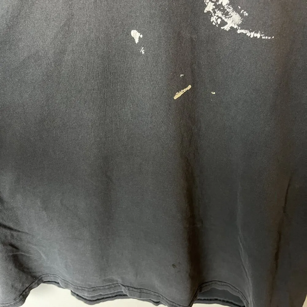 Distressed US Marines T Shirt Vintage Y2K Gray XXL 2XL Gargoyle Graphic Tee Size undefined - Image 8