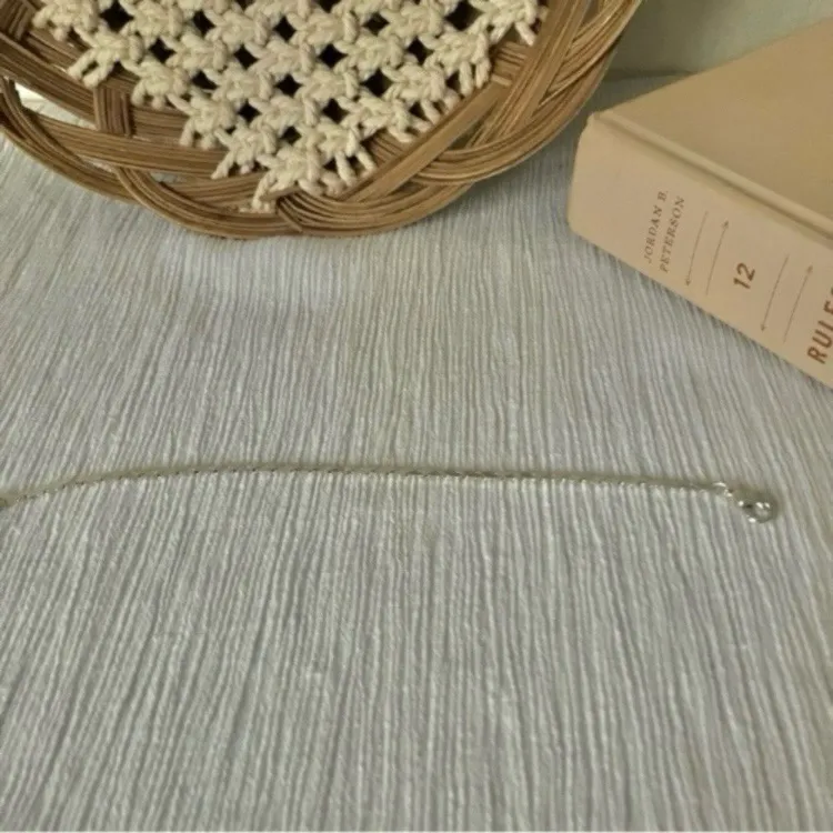 Box Braided Bracelet Vintage “Geneva” Silver Tone Costume Jewelry Minimalist Neutral - Image 4