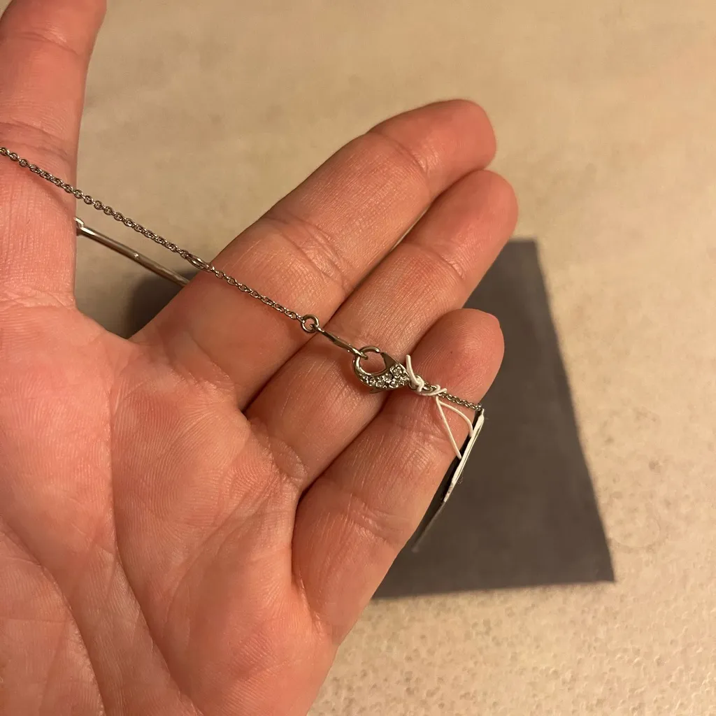 NWT NADRI STERLING SILVER CZ STONE ARROW BRACELET - Image 4