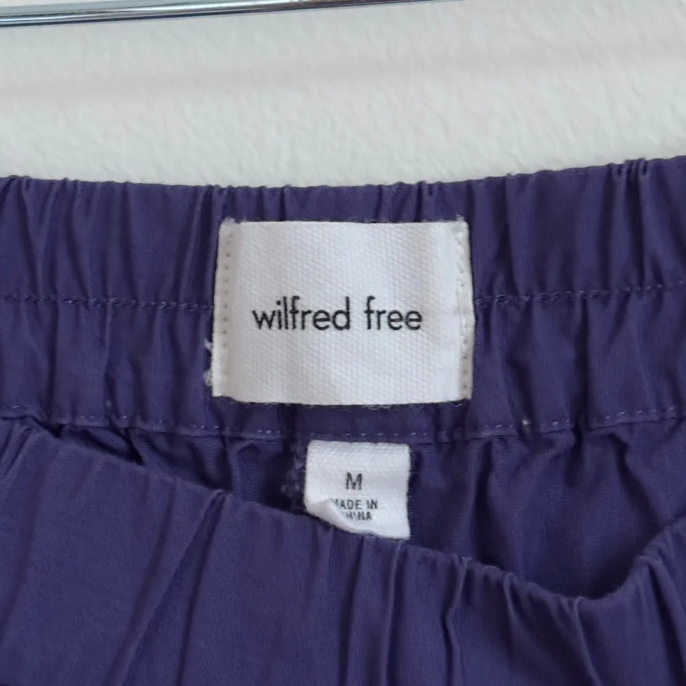 Aritzia Wilfred Free Boxer Shorts Size Medium Purple PJ Lounge Women’s - Image 2