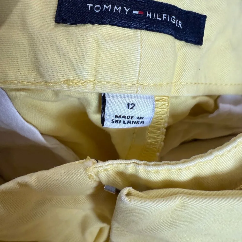 Tommy Hilfiger Yellow Tailored Bermuda Shorts - Image 11