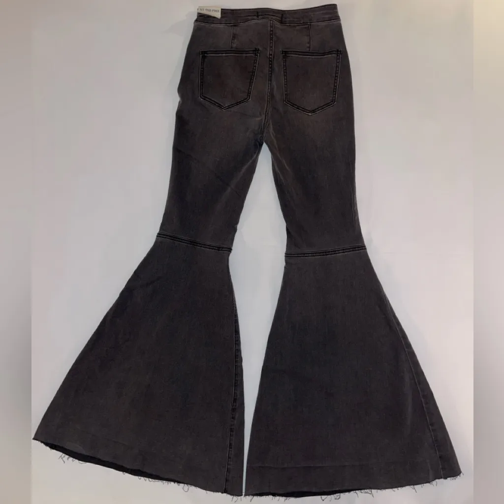 We The Free Just Float On Black Flare High Rise Jeans - Image 8