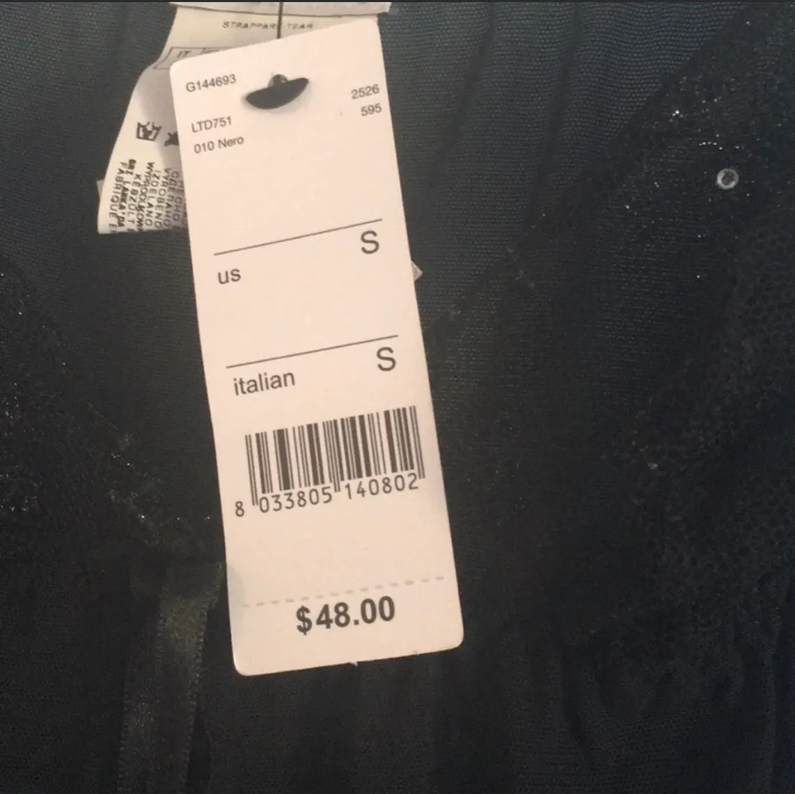 NWT Sheer Babydoll With Rhinestone  - Image 6