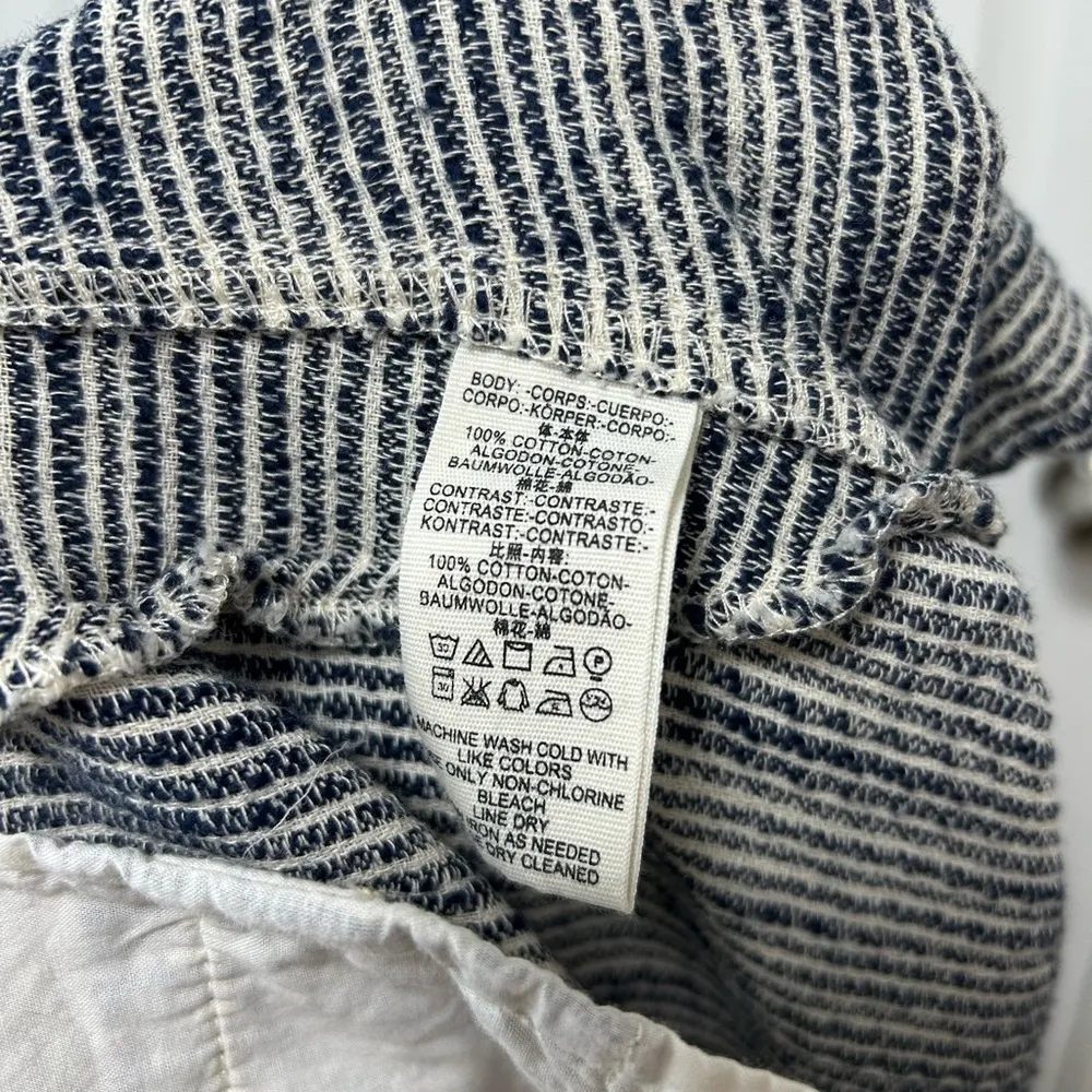 Free People Gray Striped Capris - Image 2