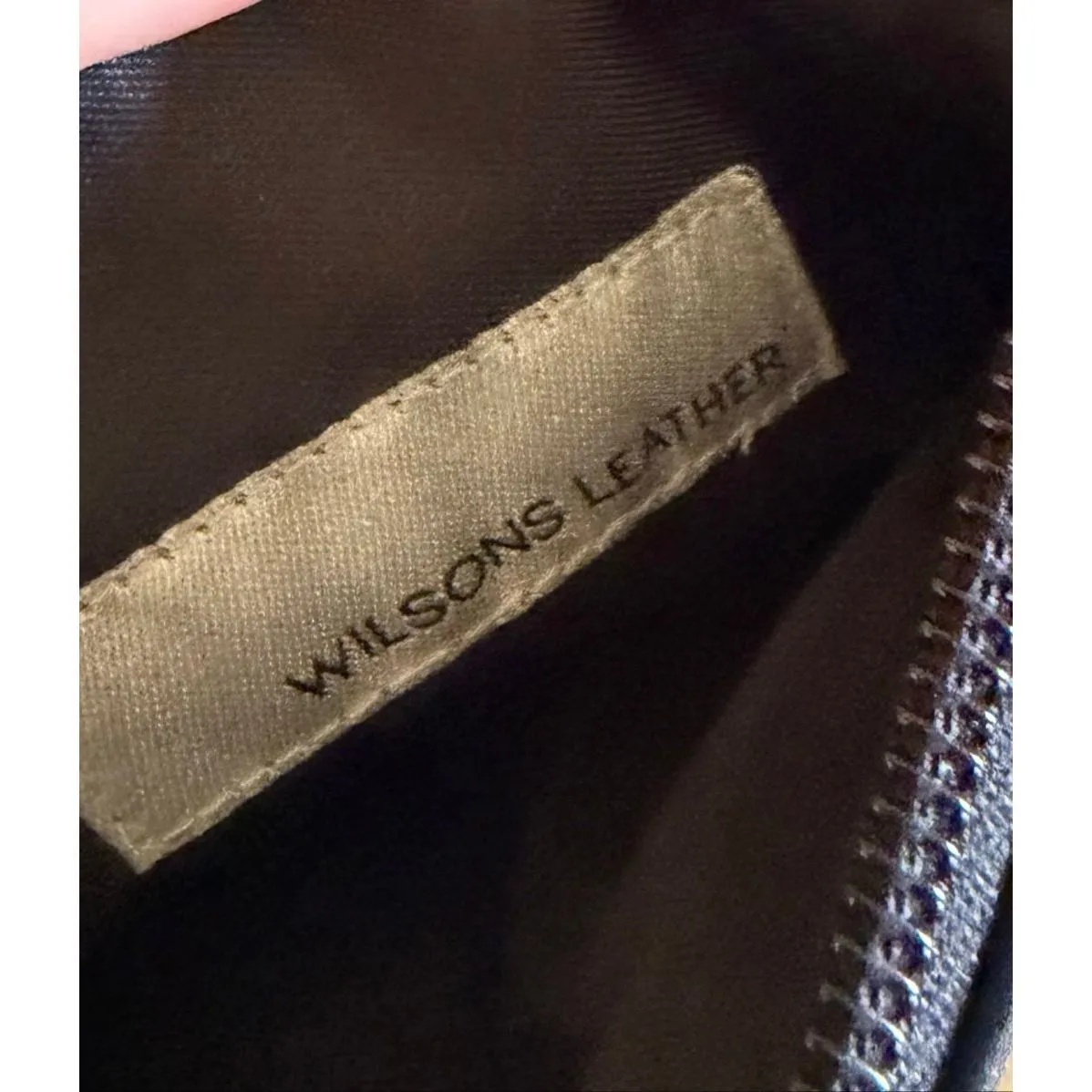 Wilsons Leather Women’s Black Crossbody Bag Genuine Leather - Image 2