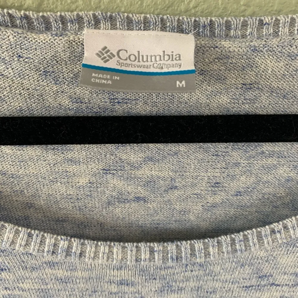 Columbia  Camp Around sweater blue sz M pullover - Image 2
