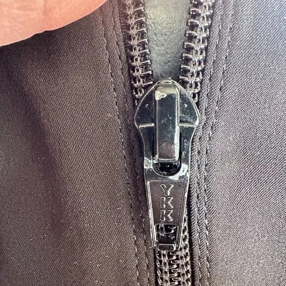 Lauren Ralph Lauren Black Tula‎ Knee High Wedge Heel Boot Riding Boot Size 10 - Image 5