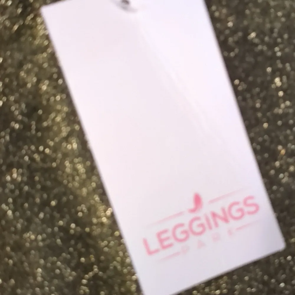 Leggings park gold joggers size large/XL - Image 4