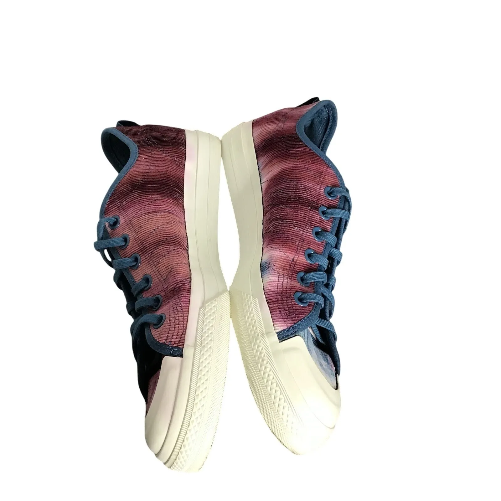 Adidas Nizza Corduroy Trainers Victory Crimson/Orbit Indigo Tye Dye‎ Size 9.5 - Image 9