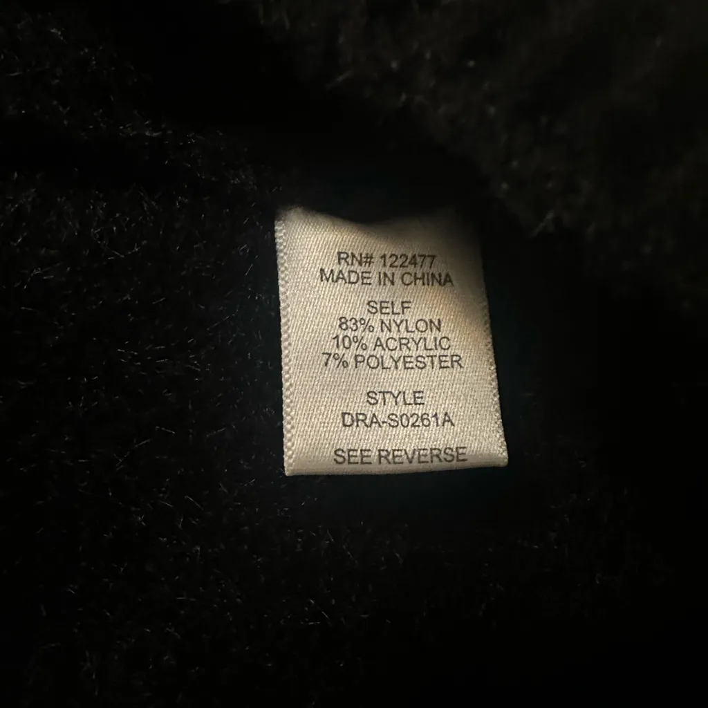 Anthropologie DRA Los Angeles Franco Sweater Black Size S - Image 5