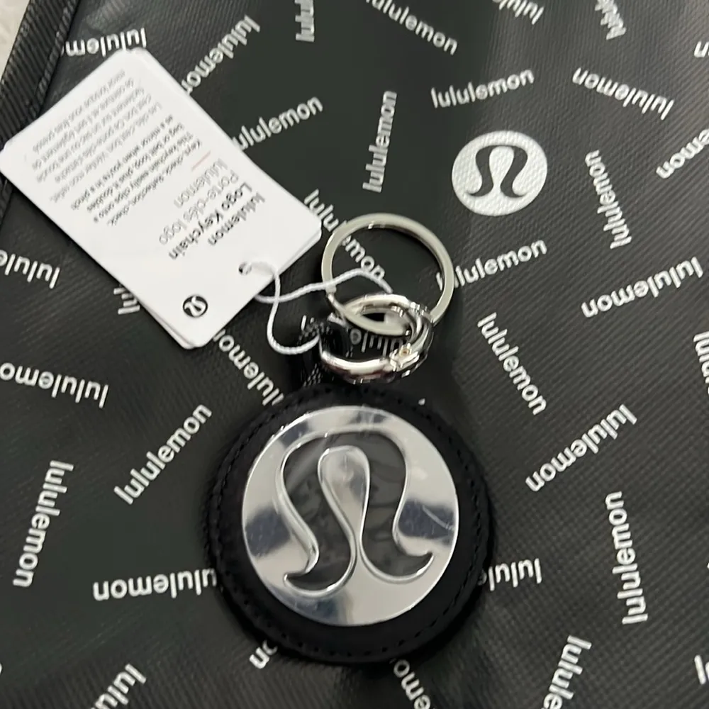 Lululemon Logo Keychain Color Silver / Black OS NWT
SOLD OUT Style - Image 2