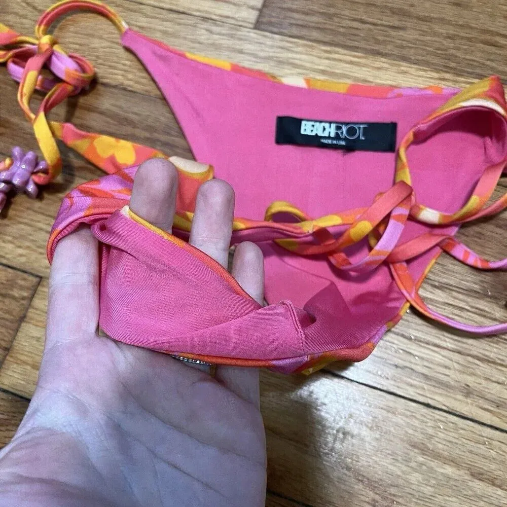 Beach Riot Raquel‎ Hula Hibiscus Floral Bikini - Image 6