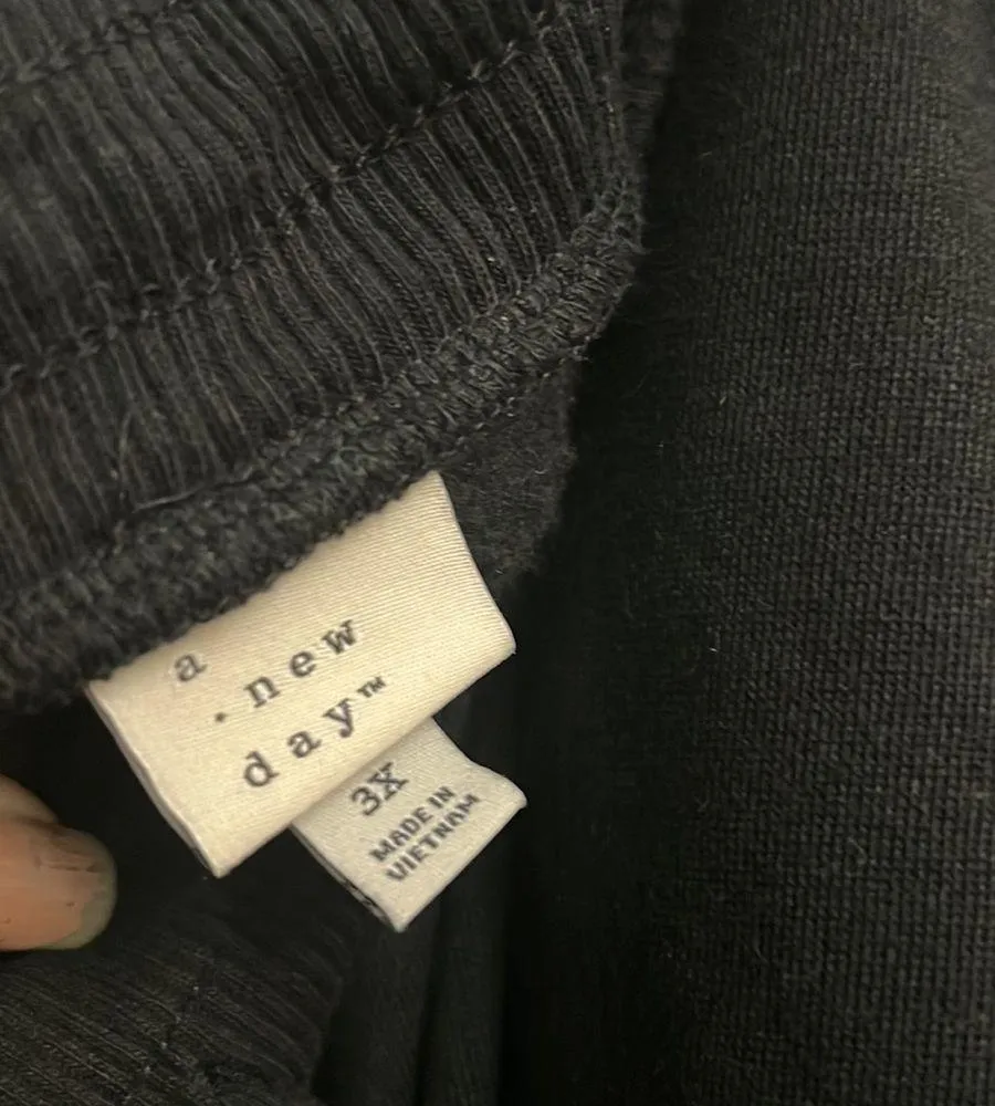 Black Sweats NWT 3X - Image 5