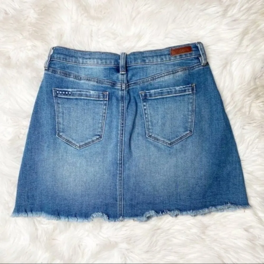 Blank NYC Way Back When Denim Mini Skirt Size 28 - Image 7