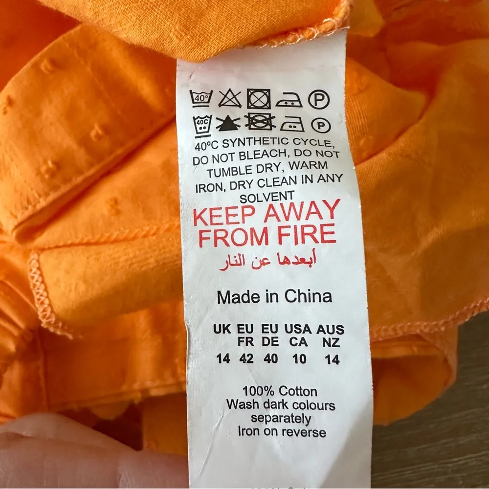 Nasty Gal Orange Tank Top - Image 5