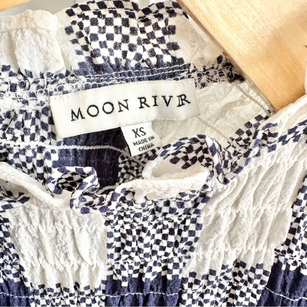 Moon River Checkered Dress - Image 4