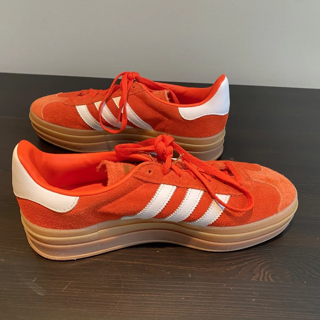 ADIDAS Gazelle Bold "Collegiate Orange" Sneakers - BRAND NEW Size 7.5 - NWT Rare - Image 4