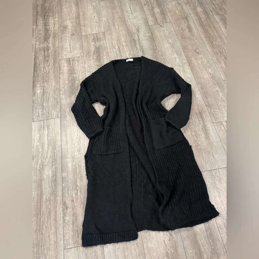 Topshop Black Knit Cardigan - Image 5