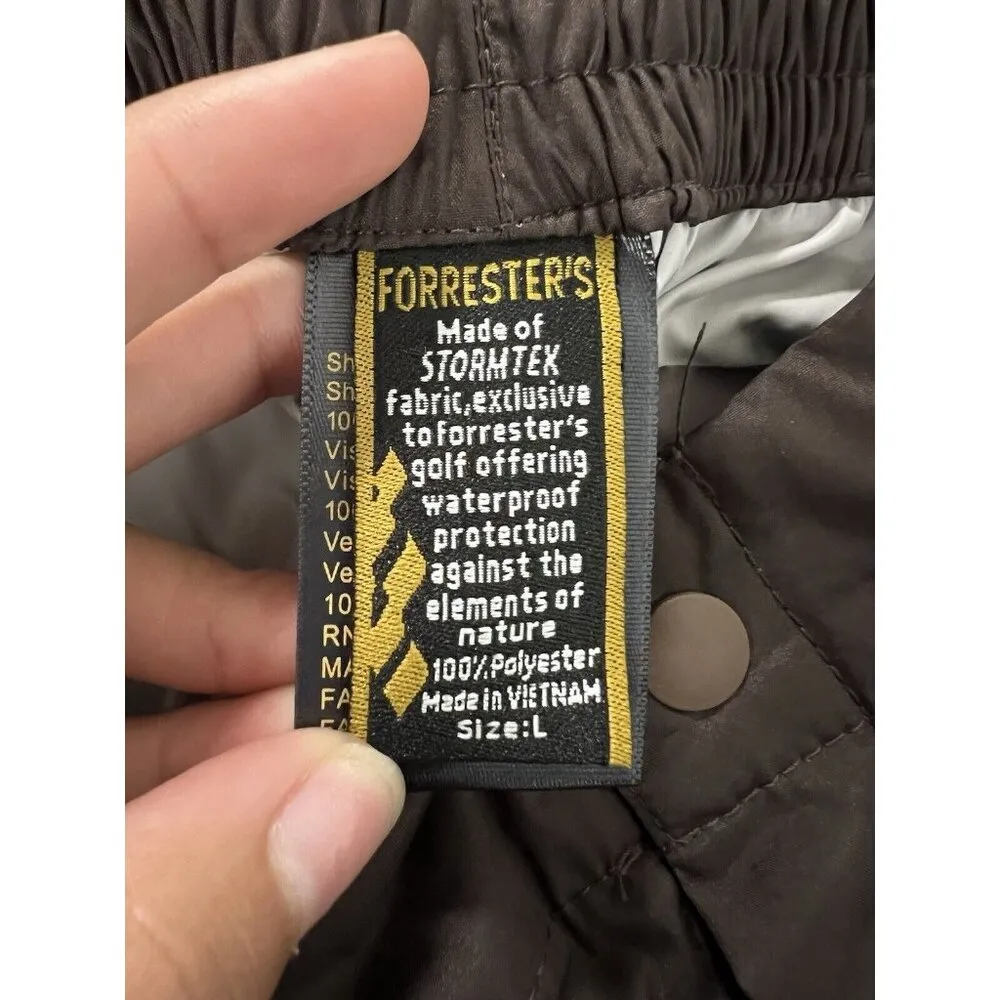 Forresters Golf Womens Rain Pant Size L Storm - Image 7