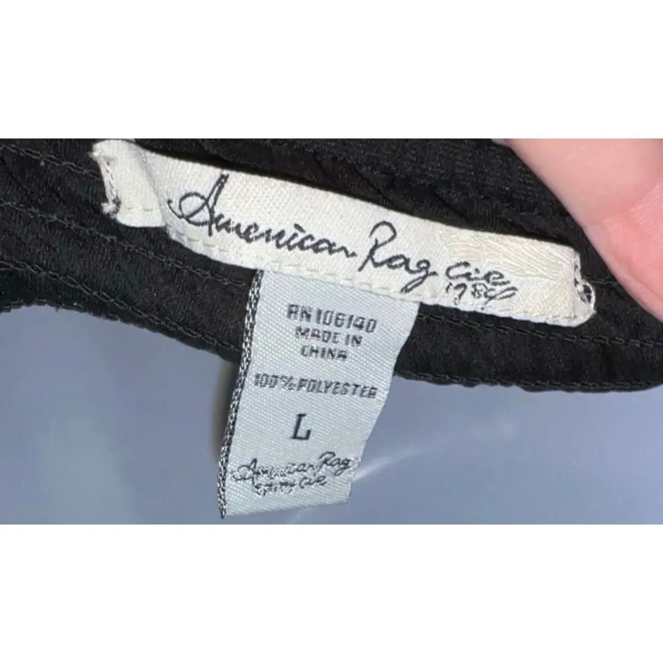 Women’s Black American Rag Sequined Mini Dress/Top - Image 8