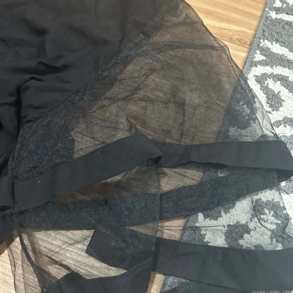 Unique spectrum  Black Sheer Sleeve Plus Size 3X Top - Image 2