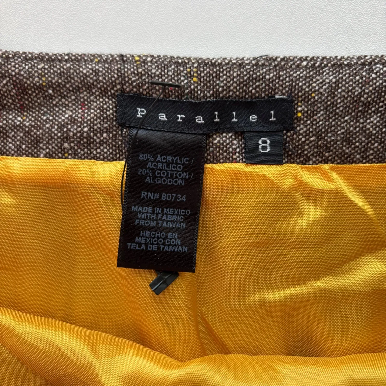 Parallel Tweed‎ Skirt A - Image 4