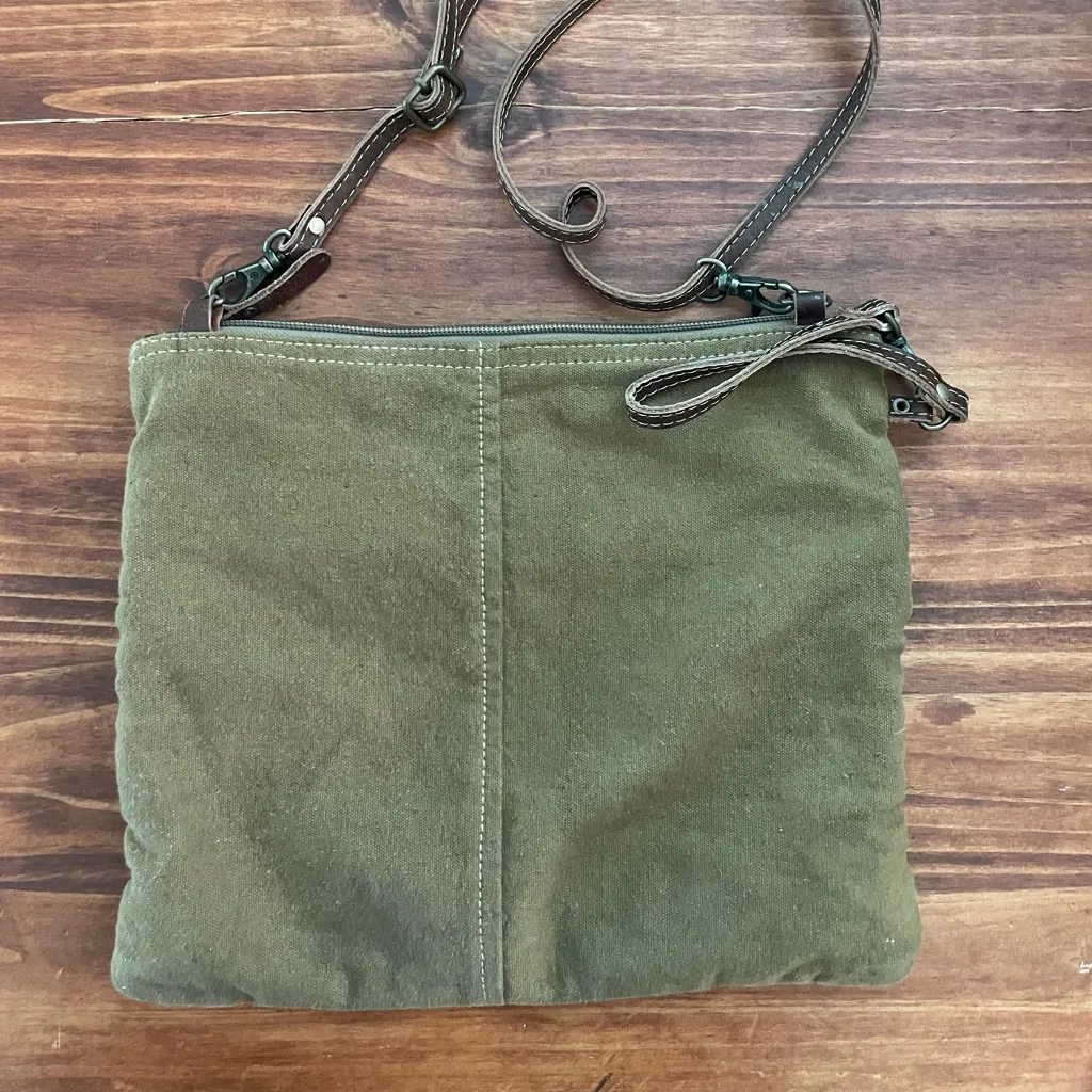 SEL de MAR cross body purse Brown - Image 2