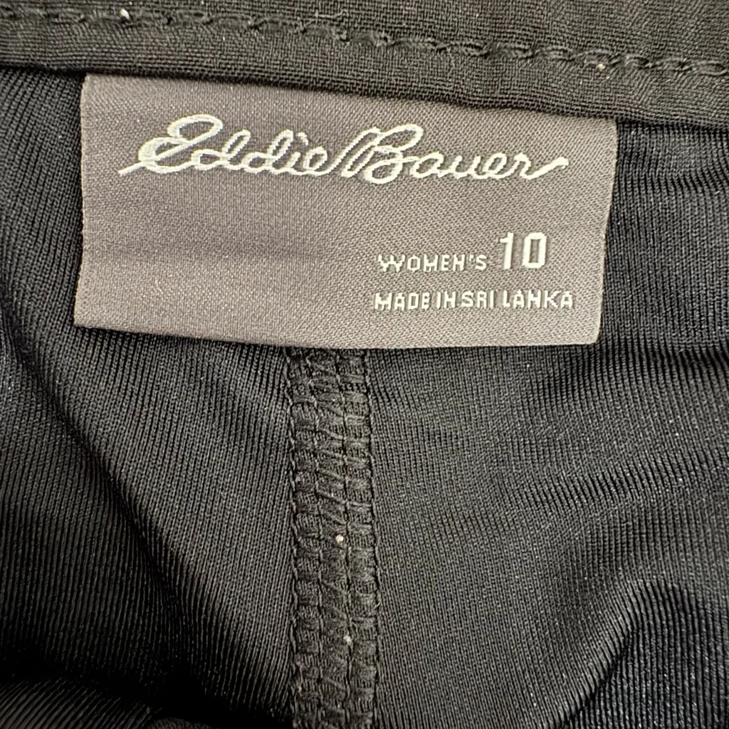 Eddie Bauer Women's Classic Adventurer Athletic 2.0 Black Skort Skirt Size 10 - Image 10