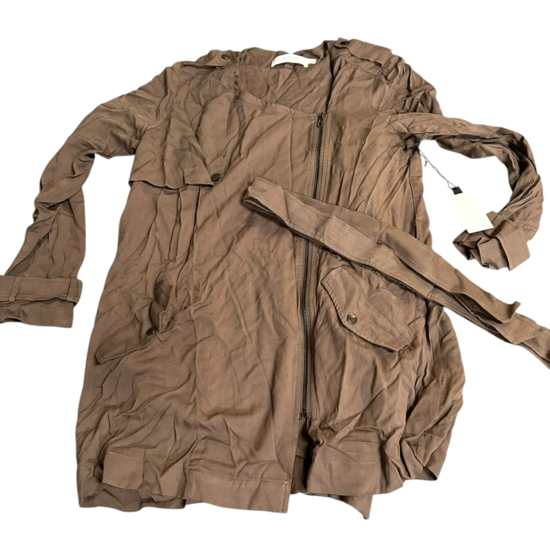 NEW ASTR Belted Lightweight Utility Jacket Size XS - Image 6