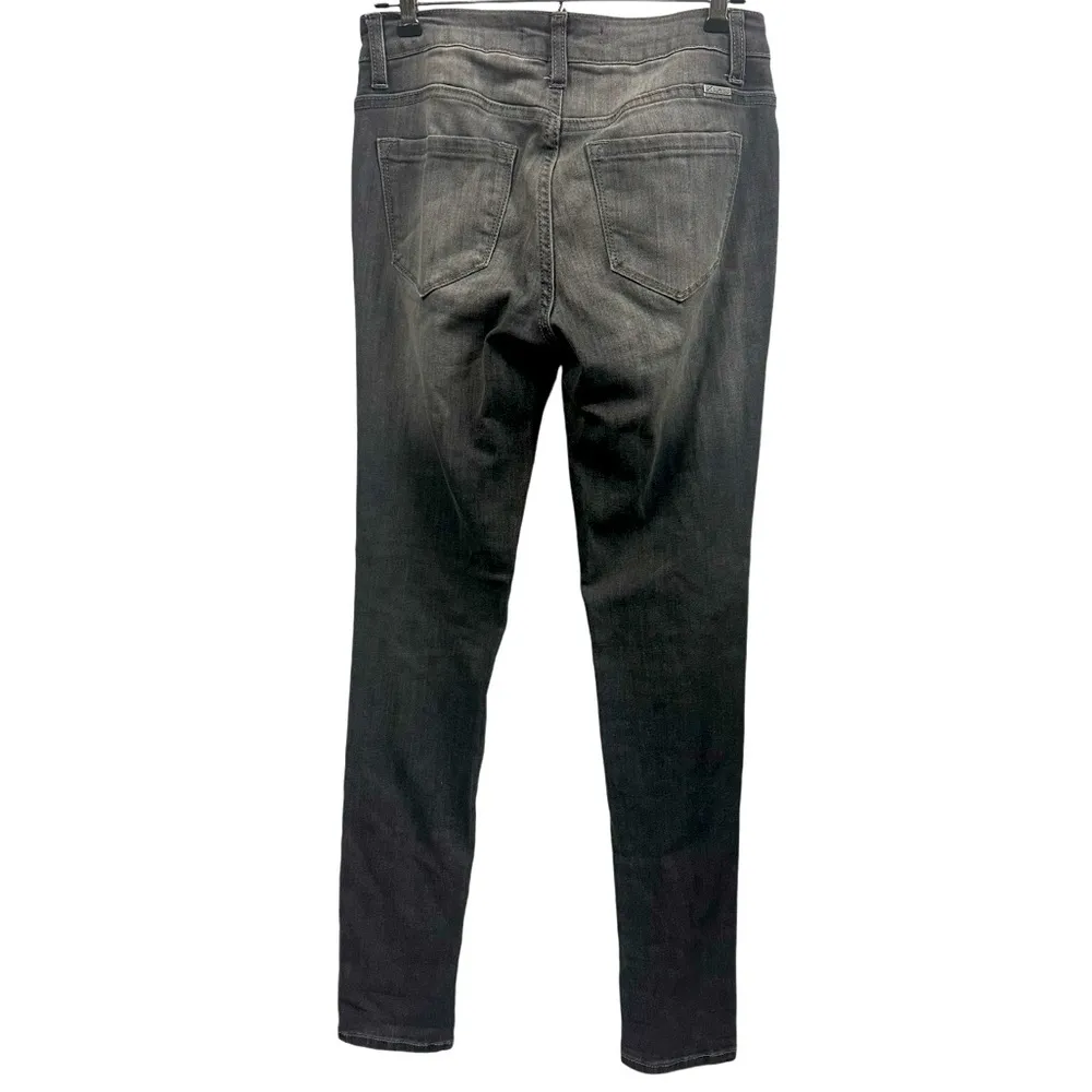 Kancan Faded Black Gray Denim Skinny Stretch Jeans 25 Waist or Juniors 3 Size undefined - Image 9