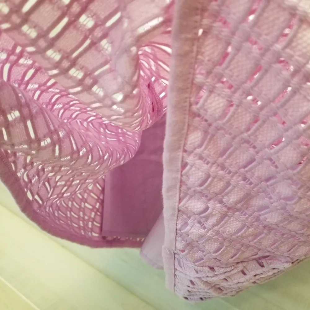 {8} Cupcakes & Cashmere Bubblegum Pink Eyelet Matilda Dress - Image 7