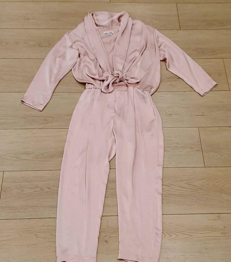 Revolve OverLover Satina Jumpsuit In Pink- Sold Out Online! - Image 4