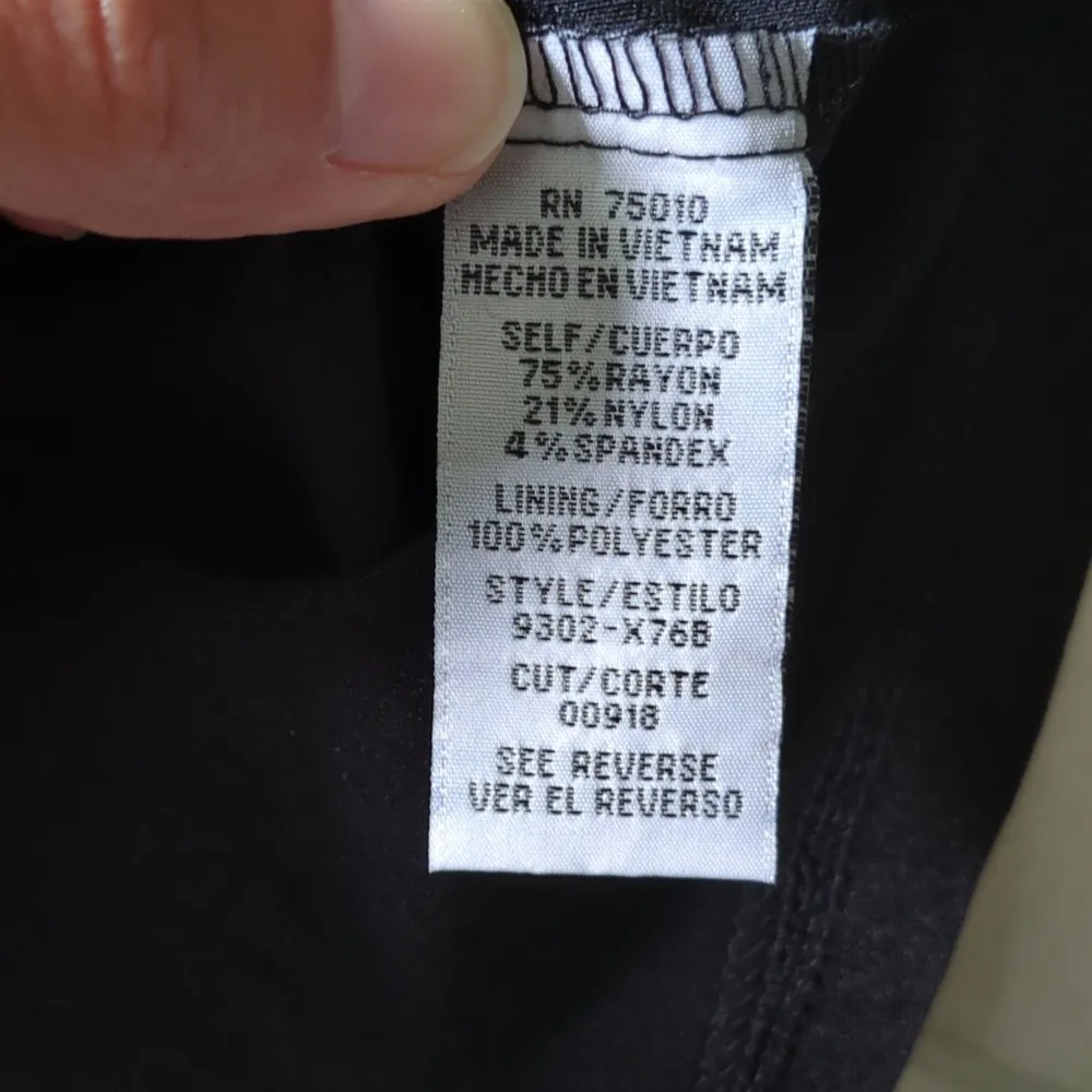 City Triangles Cap Sleeve Belted Ponte Dress with Cut Out Back Size 11 - Image 14