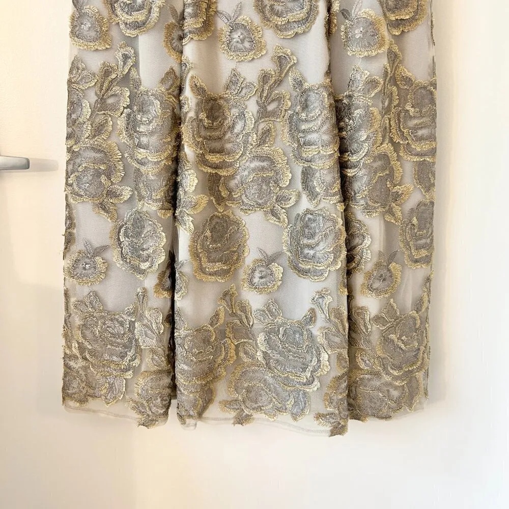 BHLDN Hitherto Eleanor Midi Lace Dress Size 6 - Image 5