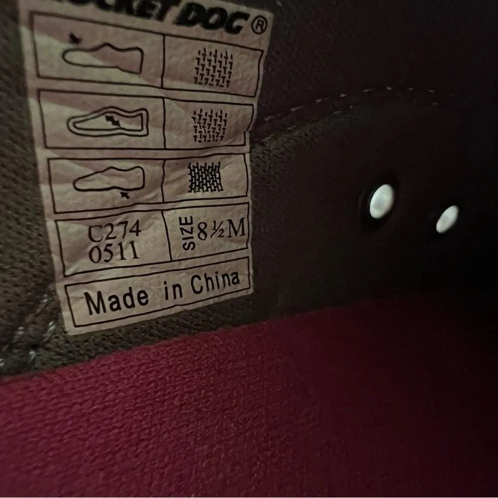 Y2K Rocket Dog Jazzin Barefoot Shoes Pink Grey Shimmer Barbie C2740511 W 8.5 - Image 7