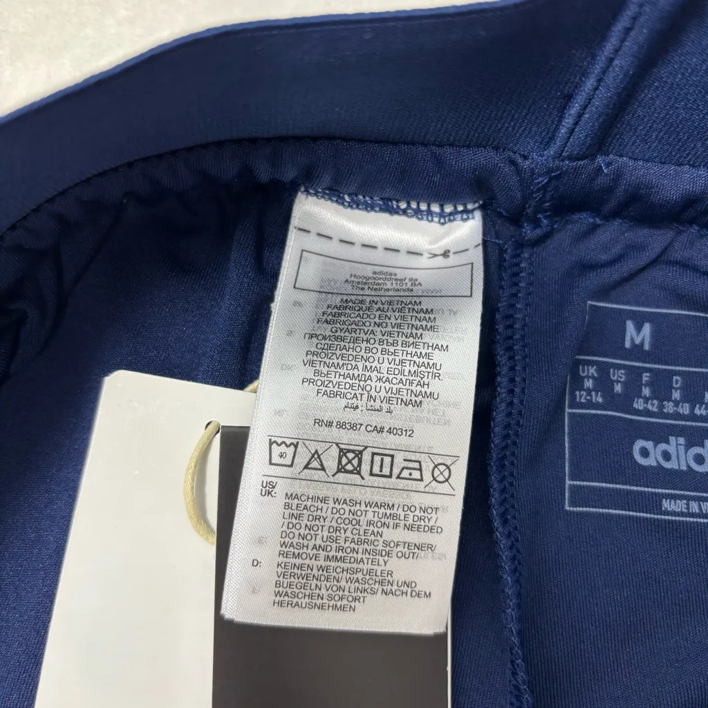 Adidas Women's Navy Blue Athletic Shorts Size M - Image 8