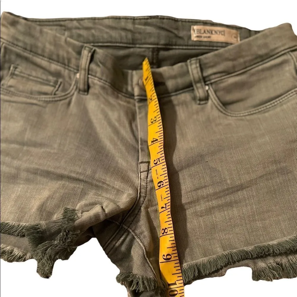 BLANK NYC Hiker Short light Green Denim Size 26 - Image 4